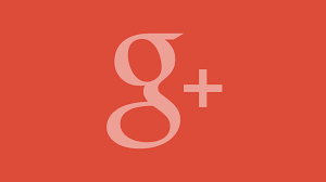 Logo Google+ sur fond rouge