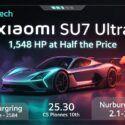 Xiaomi SU7 Ultra — 1,548 HP at Half the Price; Nurburgring lap time 2584, CS Plonnes 10th (25.30), Nurburgring 2.1–25