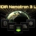 NVIDIA Nemotron 3 Ultra promotional graphic featuring a glowing globe and icons representing data, AI, and machine learning capabilities