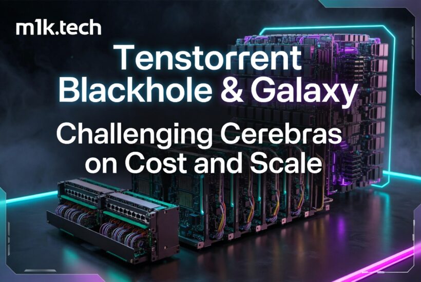 Tenstorrent Blackhole & Galaxy: Challenging Cerebras on Cost and Scale — m1k.tech article cover