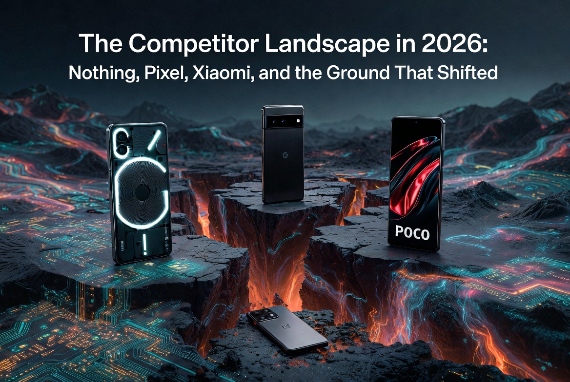 The Competitor Landscape in 2026: Nothing, Pixel, Xiaomi, and the Ground That Shifted