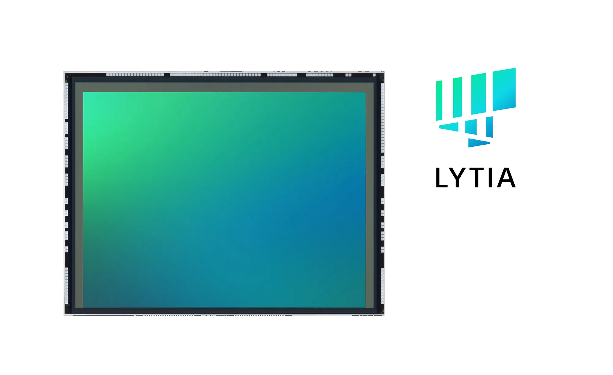 Sony LYTIA image sensor chip with the LYTIA brand logo