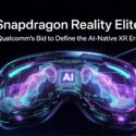Snapdragon Reality Elite: Qualcomm's Bid to Define the AI-Native XR Era — futuristic XR headset with AI chip visualization