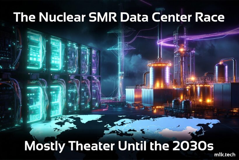The Nuclear SMR Data Center Race — Mostly Theater Until the 2030s