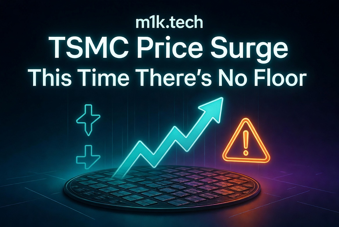 m1k.tech — TSMC Price Surge: This Time There's No Floor