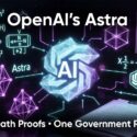 OpenAI's Astra: Ten Math Proofs • One Government Review — article cover with glowing AI logo and mathematical equations