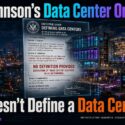 Chicago Mayor Brandon Johnson's executive order defining data centers leaves the definition of "data center" intentionally blank, with no definition provided