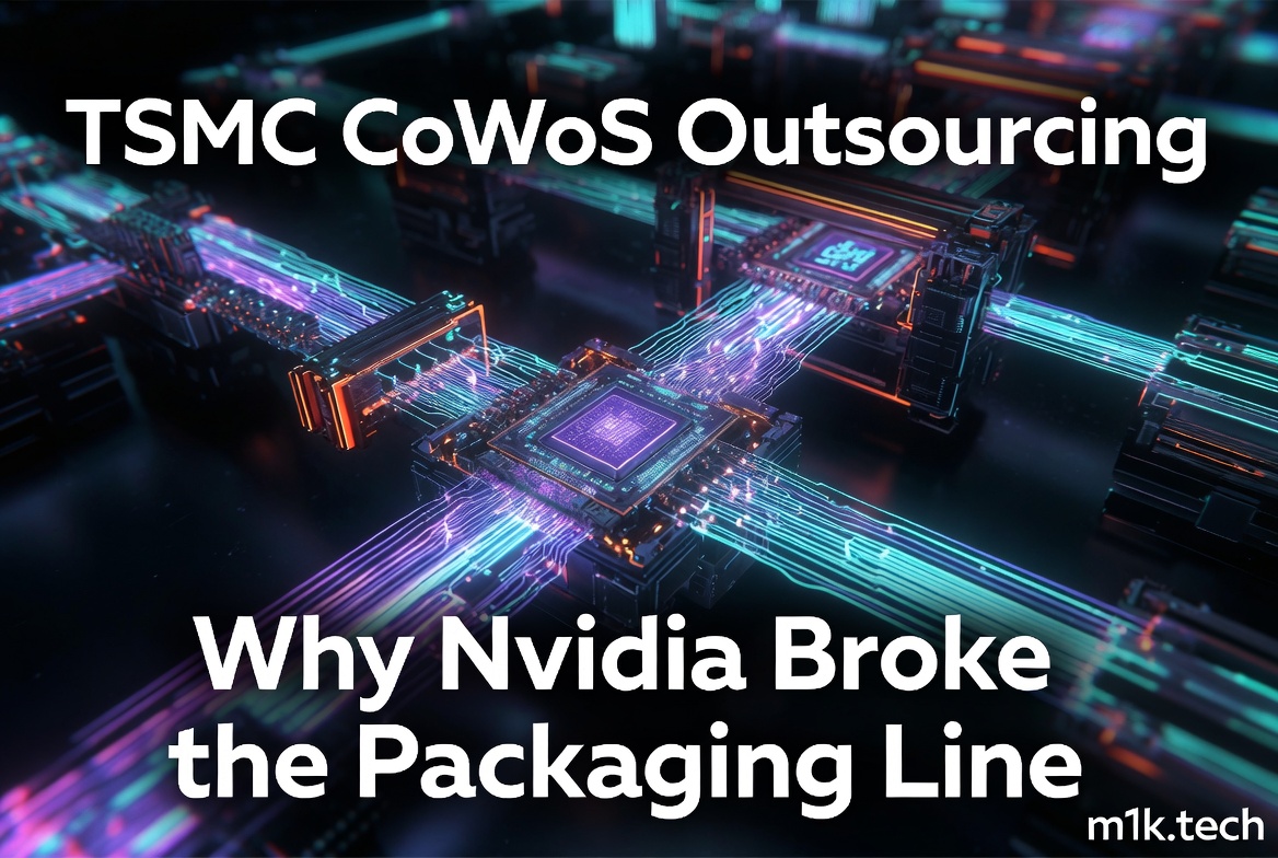 TSMC CoWoS Outsourcing: Why Nvidia Broke the Packaging Line